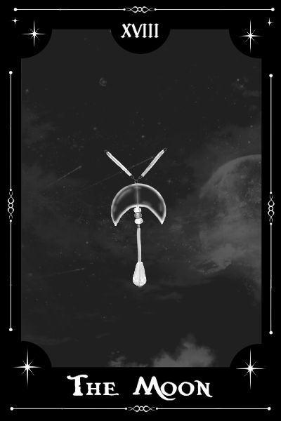 The Moon XVIII - Earrings
