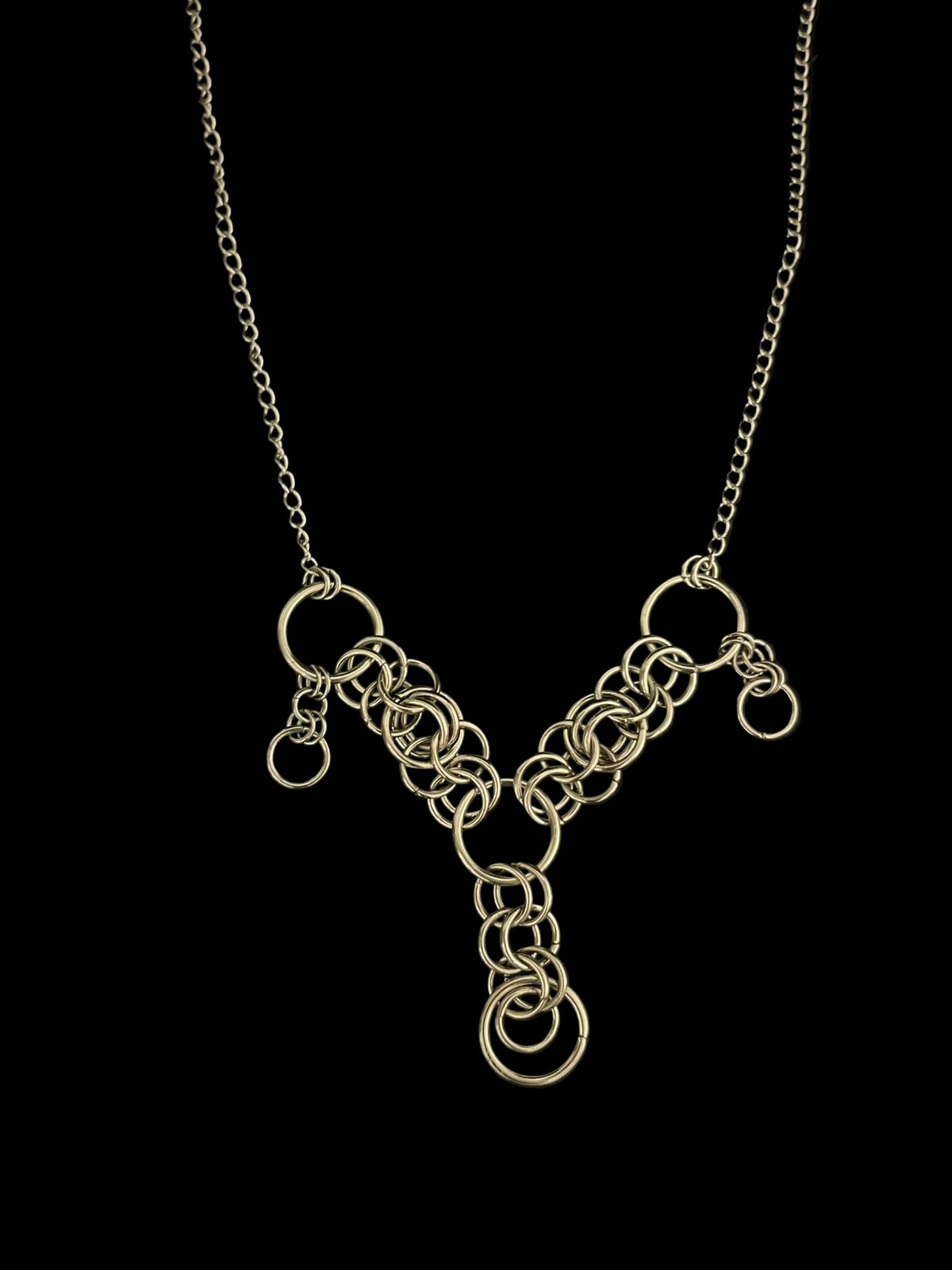Trinity Chainmail Necklace