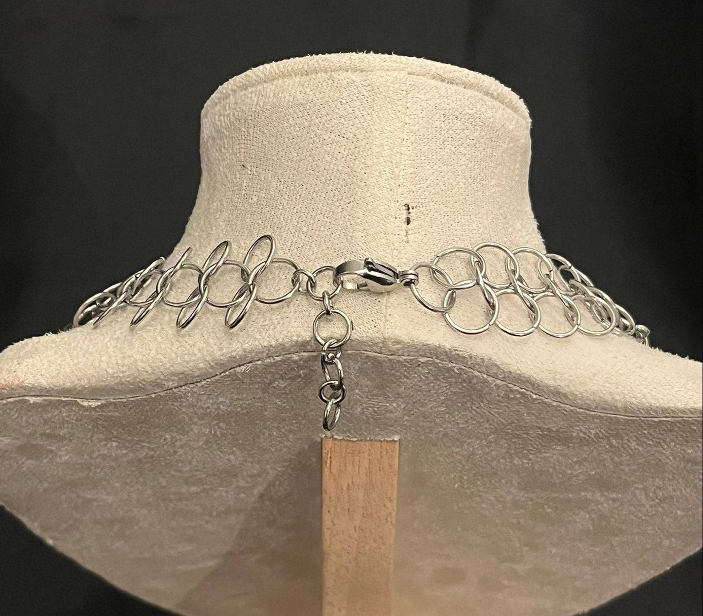 Lace Bound - Chainmail Choker