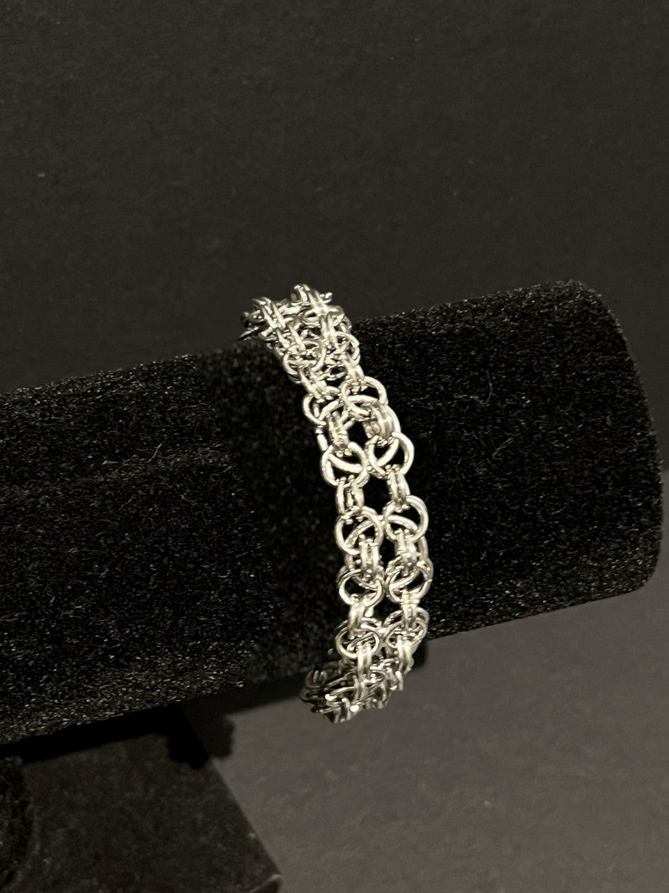 Interlocked Chainmail Chunky Bracelet