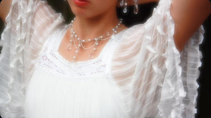 Lucent Teardrop Necklace ~ L01