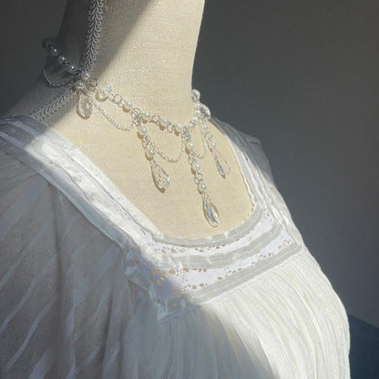 Lucent Teardrop Necklace ~ L01