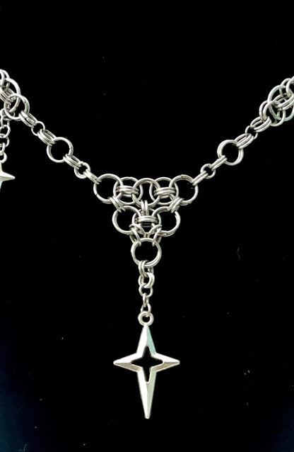 Interlace necklace 02 - Stellar link