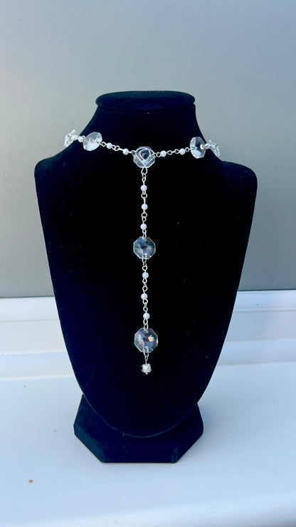 Crystal Drop Necklace