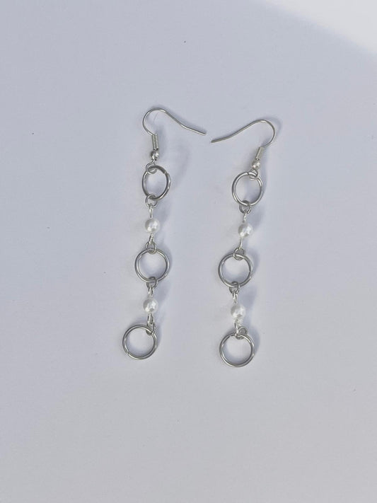 Interlace earrings 06 - Loops