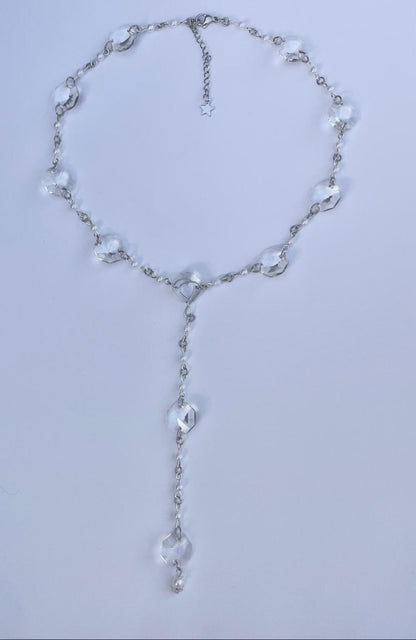 Crystal Drop Necklace