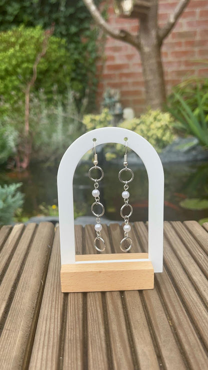 Interlace earrings 06 - Loops