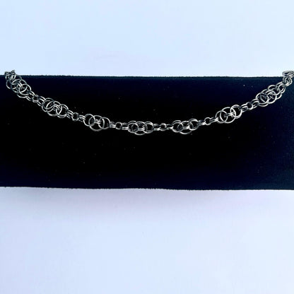 Interlace Chainmail Dainty Bracelet
