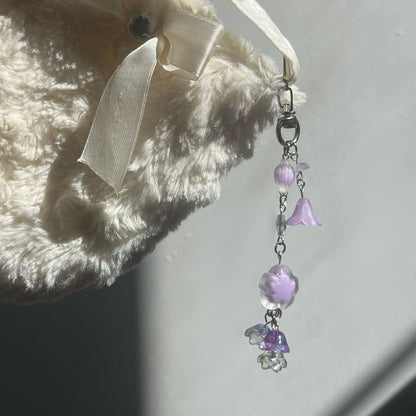 Floral Theme Keychain