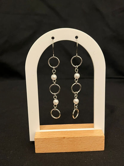 Interlace earrings 06 - Loops
