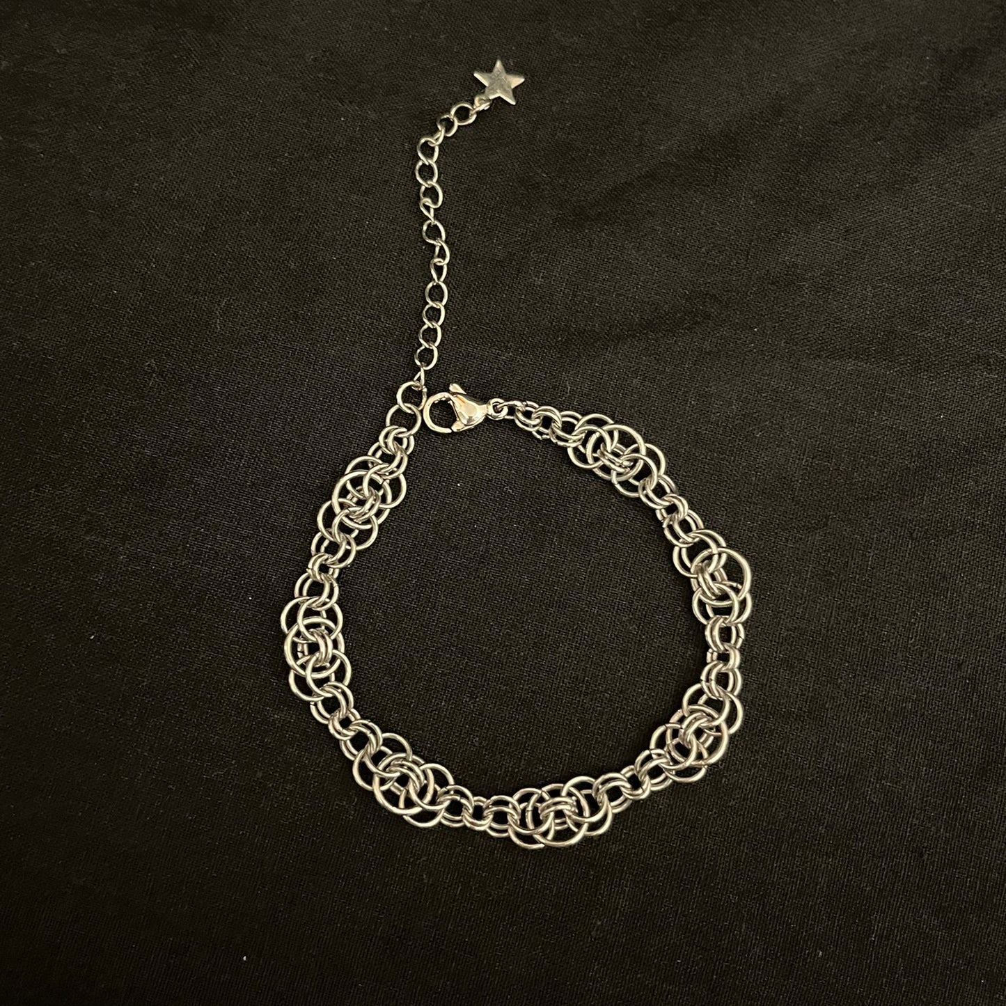 Interlace Chainmail Dainty Bracelet