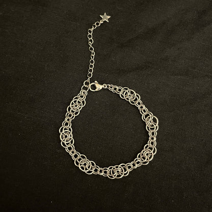 Interlace Chainmail Dainty Bracelet