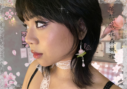 Lotus Earrings