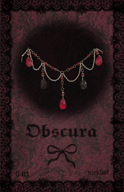 Obscura Drop Necklace ~ O01