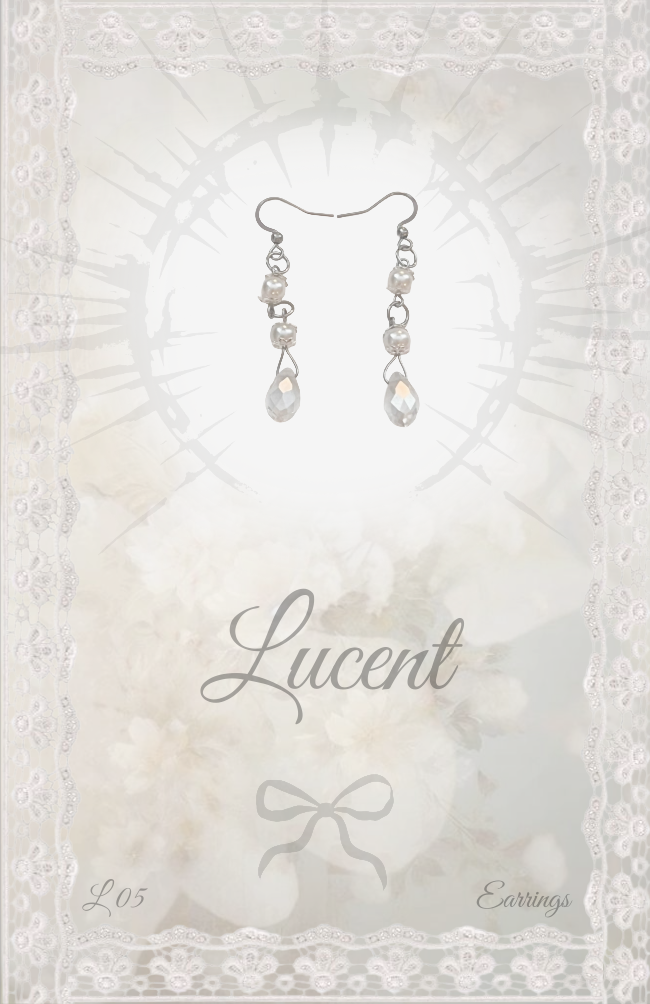 Lucent Earrings Long ~ L05