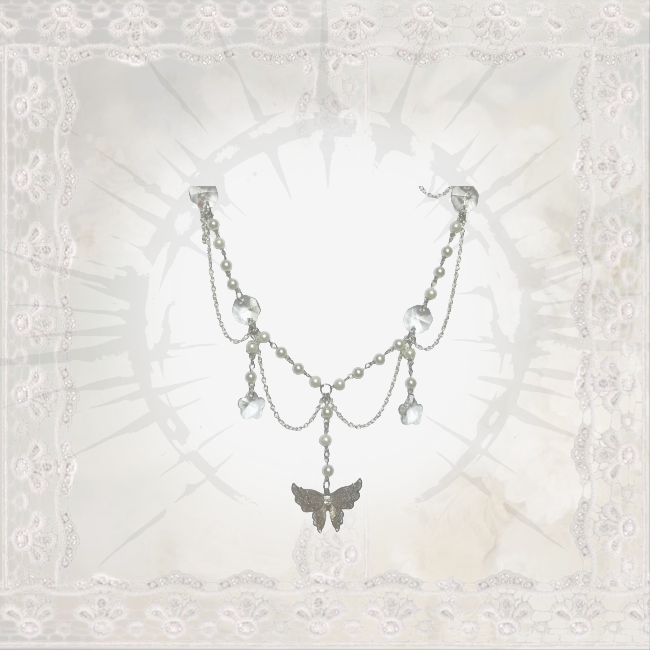 Lucent Butterfly Necklace ~ L07