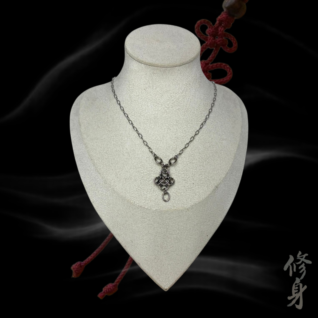 Fú (福) ~ Luck Chainmail Necklace
