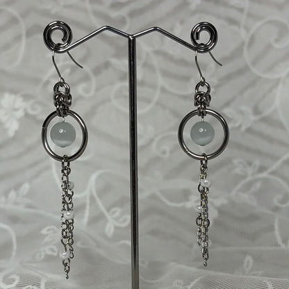 Celadon Lantern Earrings