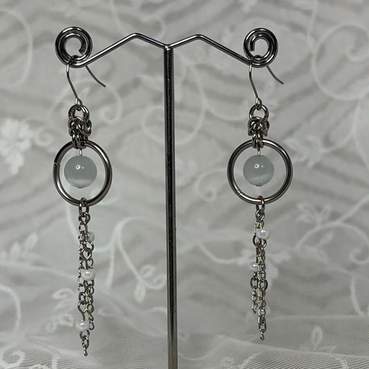 Celadon Lantern Earrings