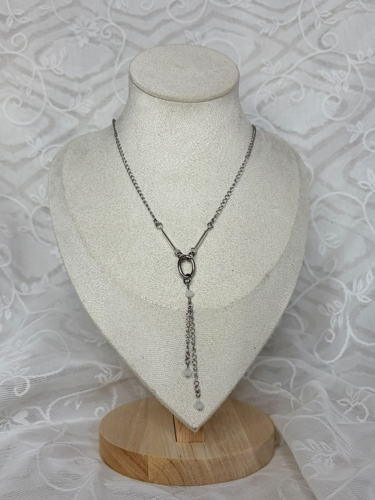 Tasseled Rain Pendant Necklace