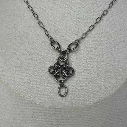 Fú (福) ~ Luck Chainmail Necklace