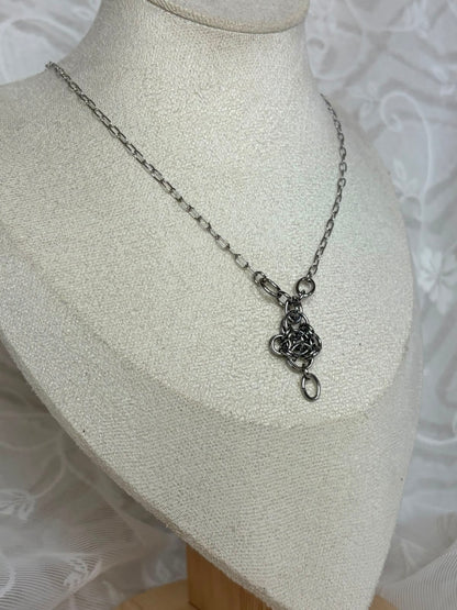 Fú (福) ~ Luck Chainmail Necklace