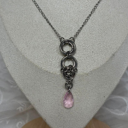 Fontis Chainmail Pendant Necklace