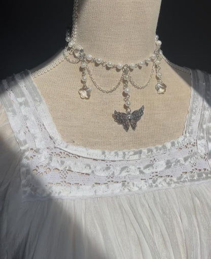 Lucent Butterfly Necklace ~ L07