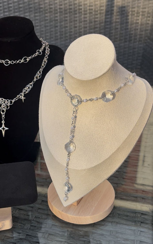 Crystal Drop Necklace