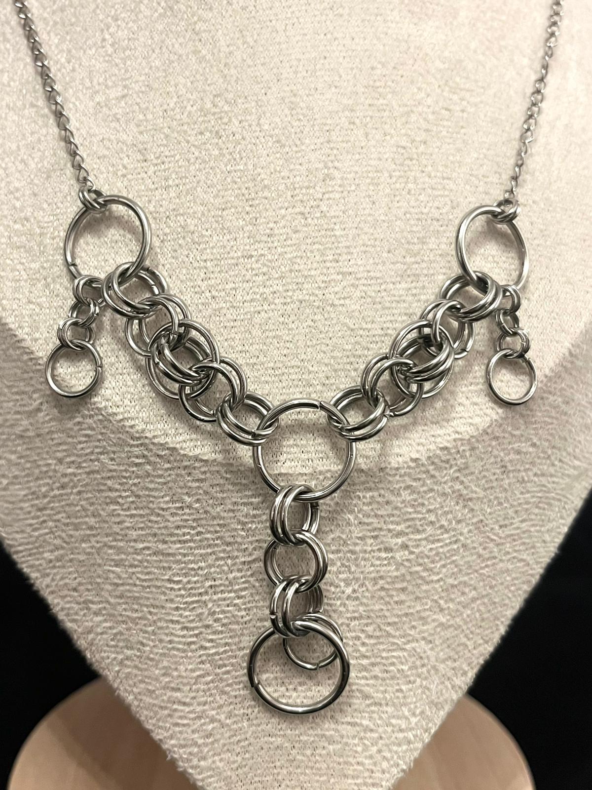 Trinity Chainmail Necklace