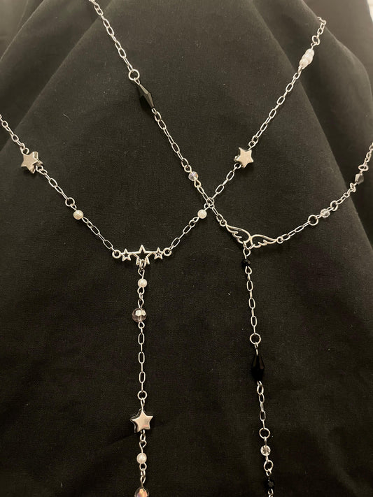 Spiked Lariet Necklaces