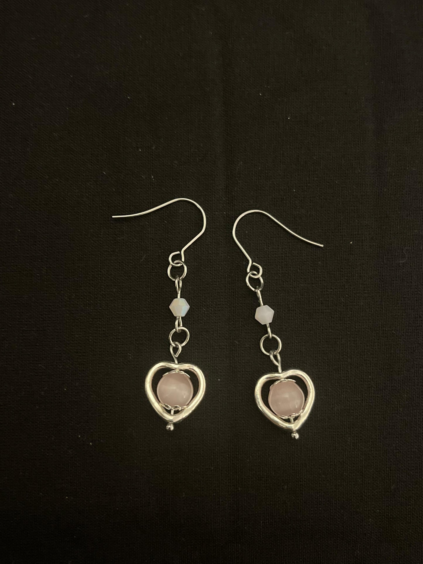 Pink Hearts Earrings - REMAKE