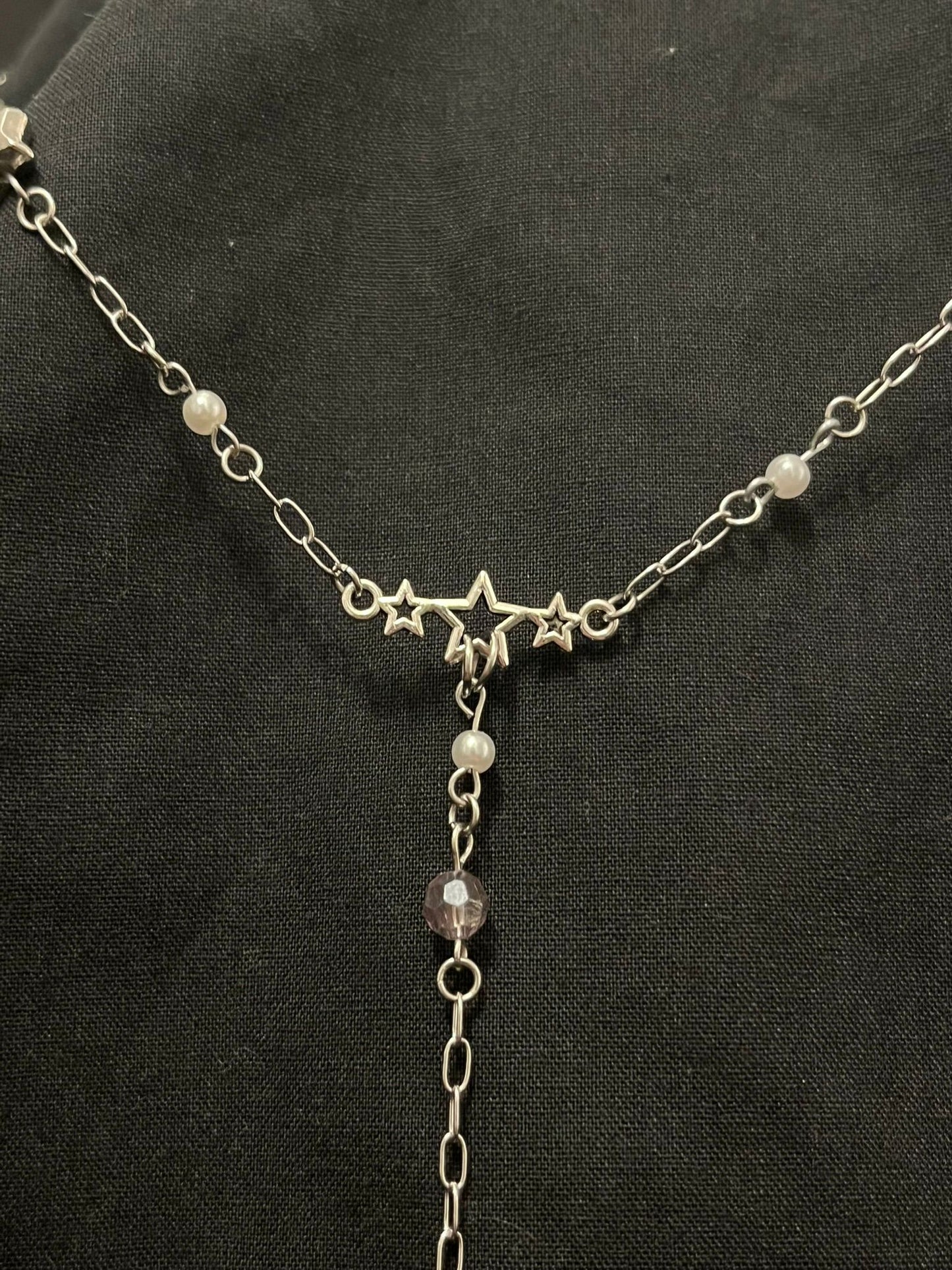 Spiked Lariet Necklaces