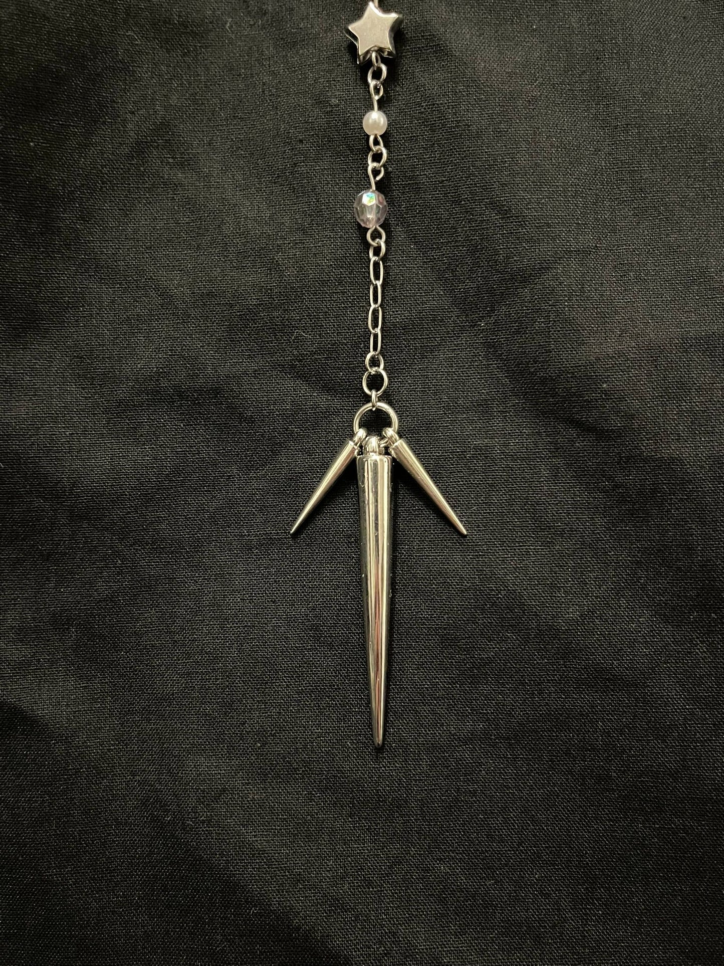 Spiked Lariet Necklaces