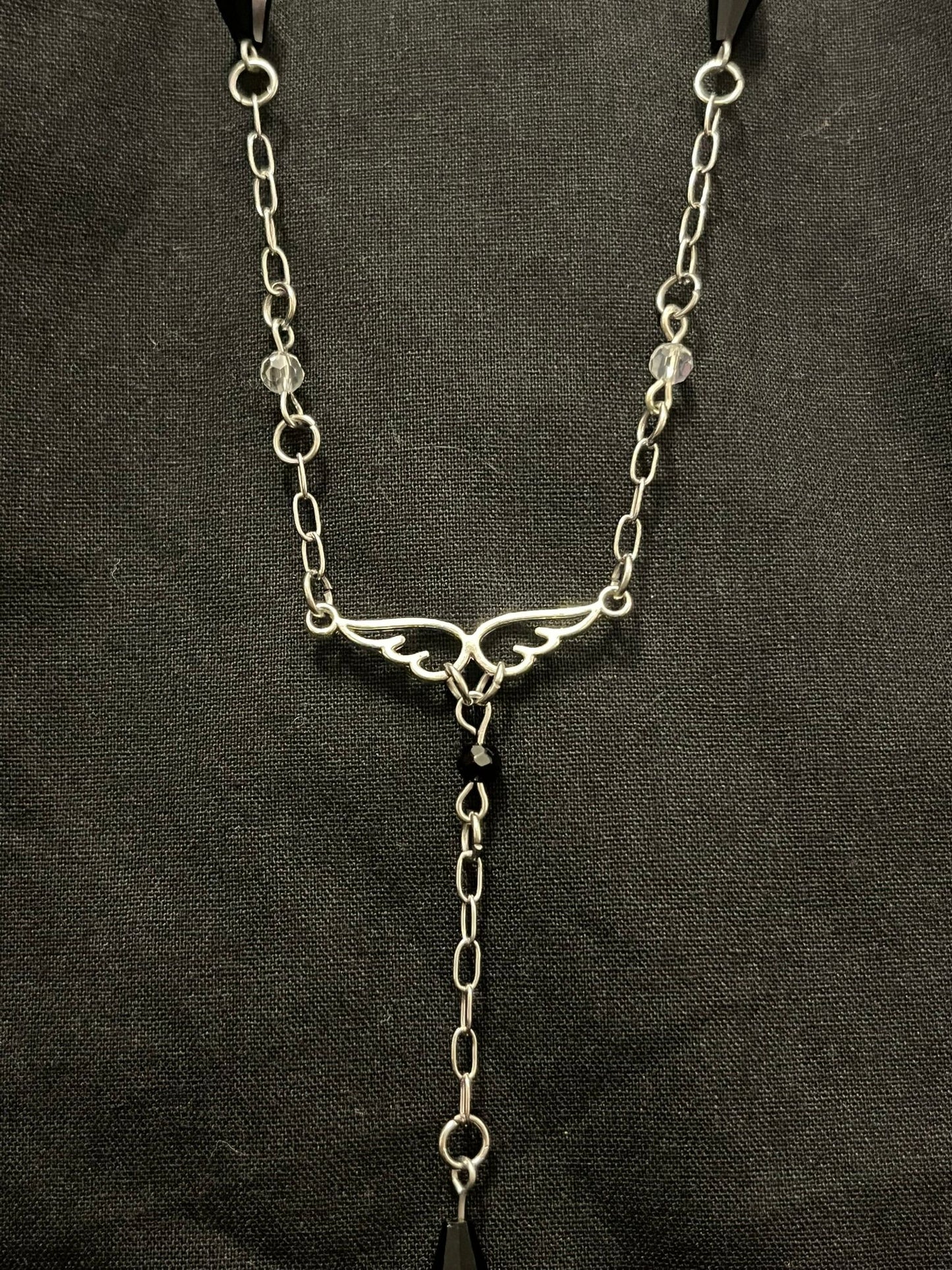 Spiked Lariet Necklaces