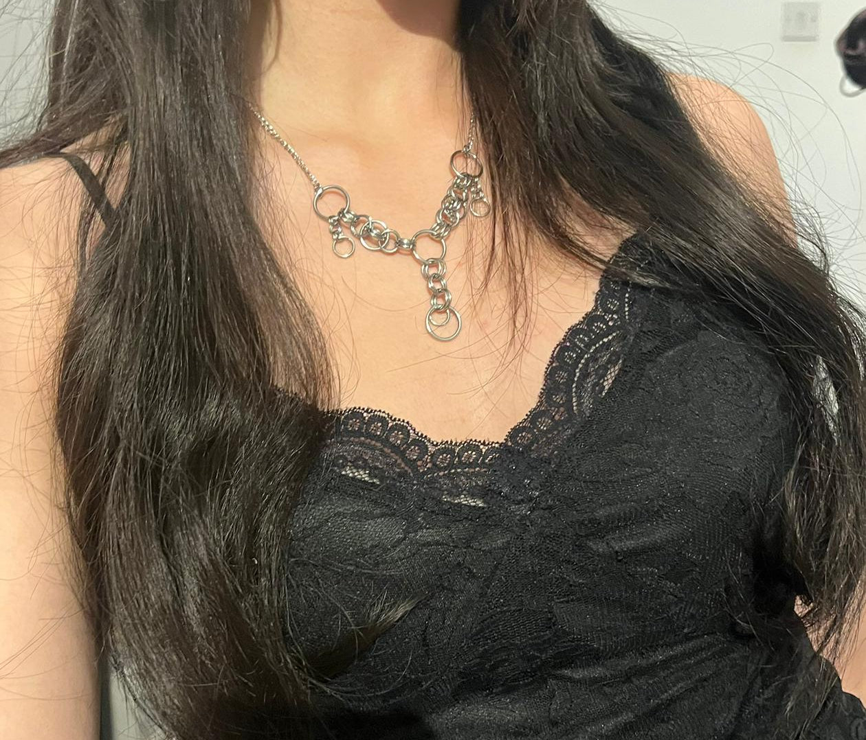 Trinity Chainmail Necklace