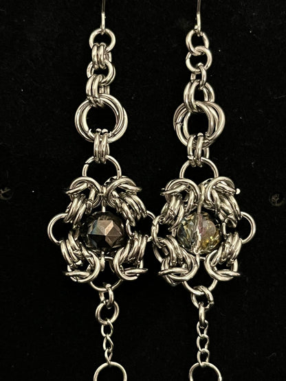 Knightfall - Chainmail Earrings
