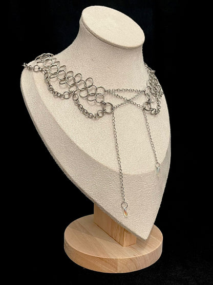 Lace Bound - Chainmail Choker