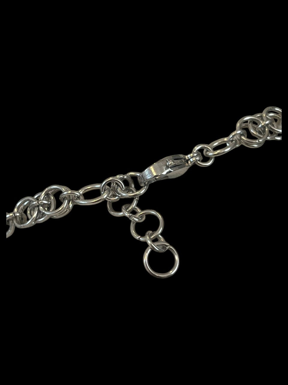 Cathedral Helm Weave Chainmail Necklace