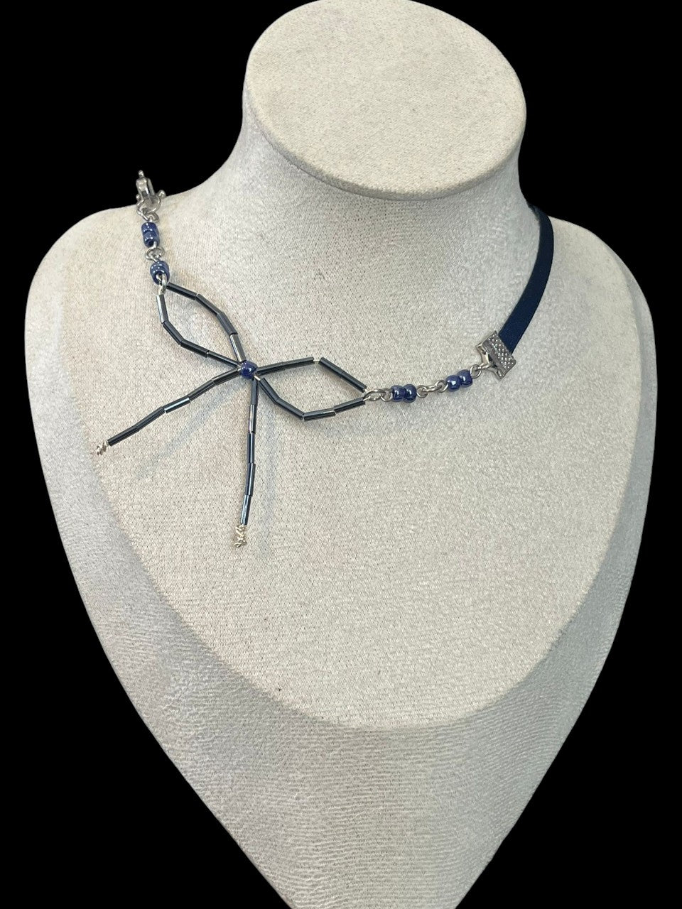 Beaded Ribbon Chokers