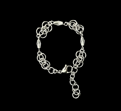 Unstrung Chandelier Chainmail Bracelet