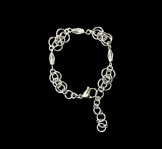 Unstrung Chandelier Chainmail Bracelet