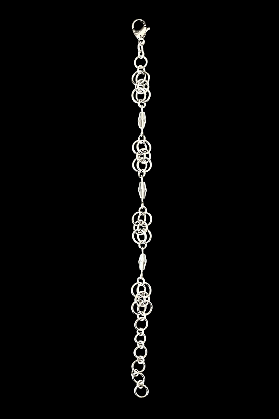 Unstrung Chandelier Chainmail Bracelet