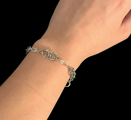 Unstrung Chandelier Chainmail Bracelet