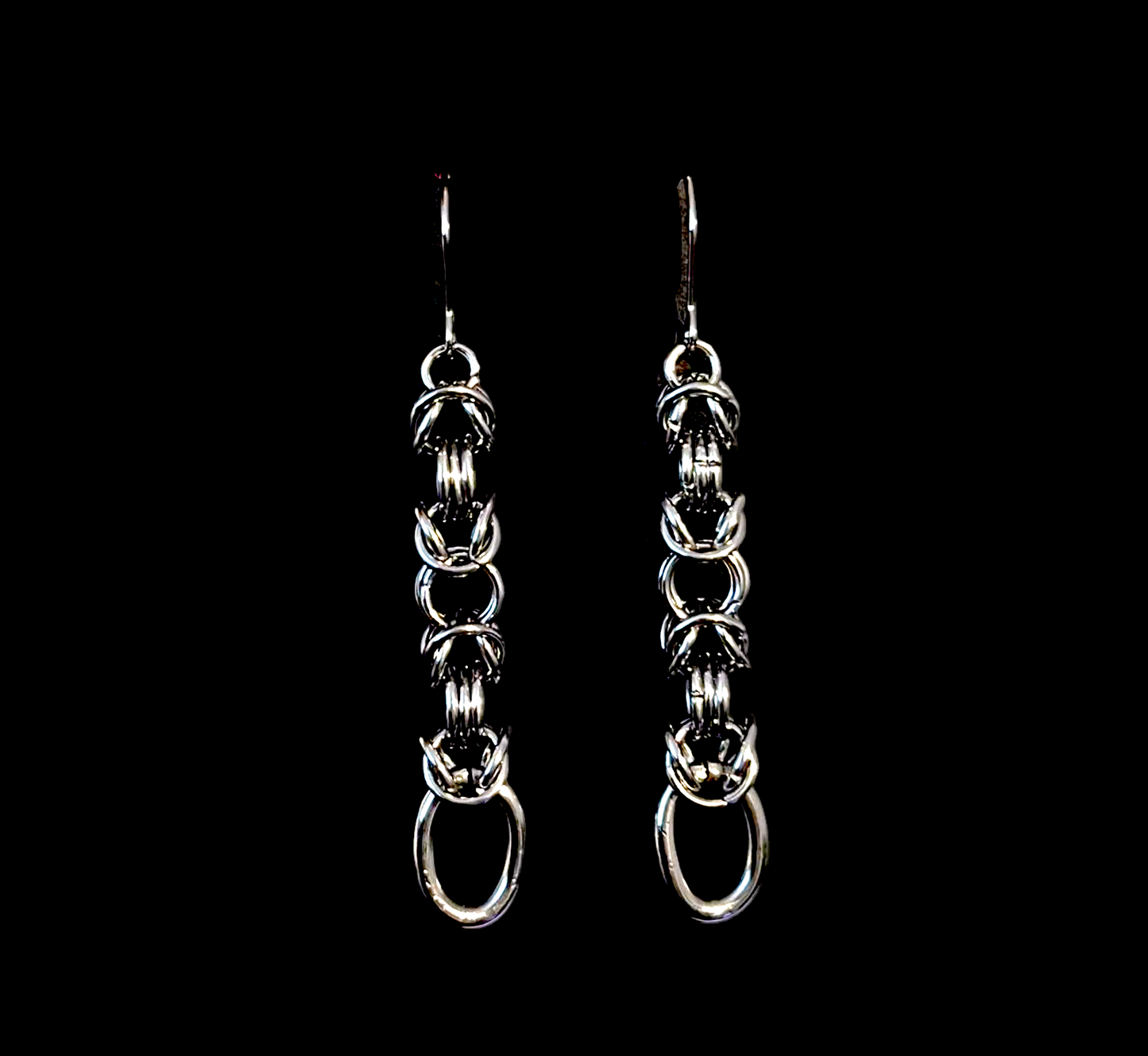 Catena II Chainmail Earrings