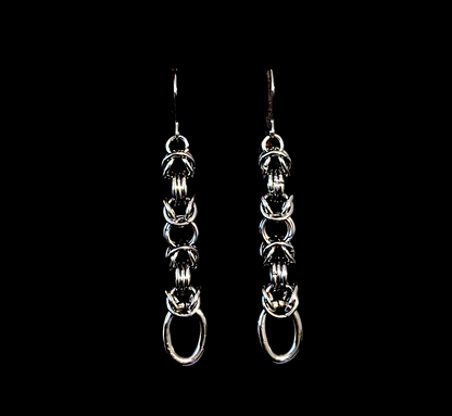 Catena II Chainmail Earrings