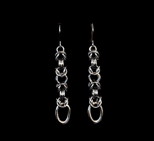 Catena II Chainmail Earrings