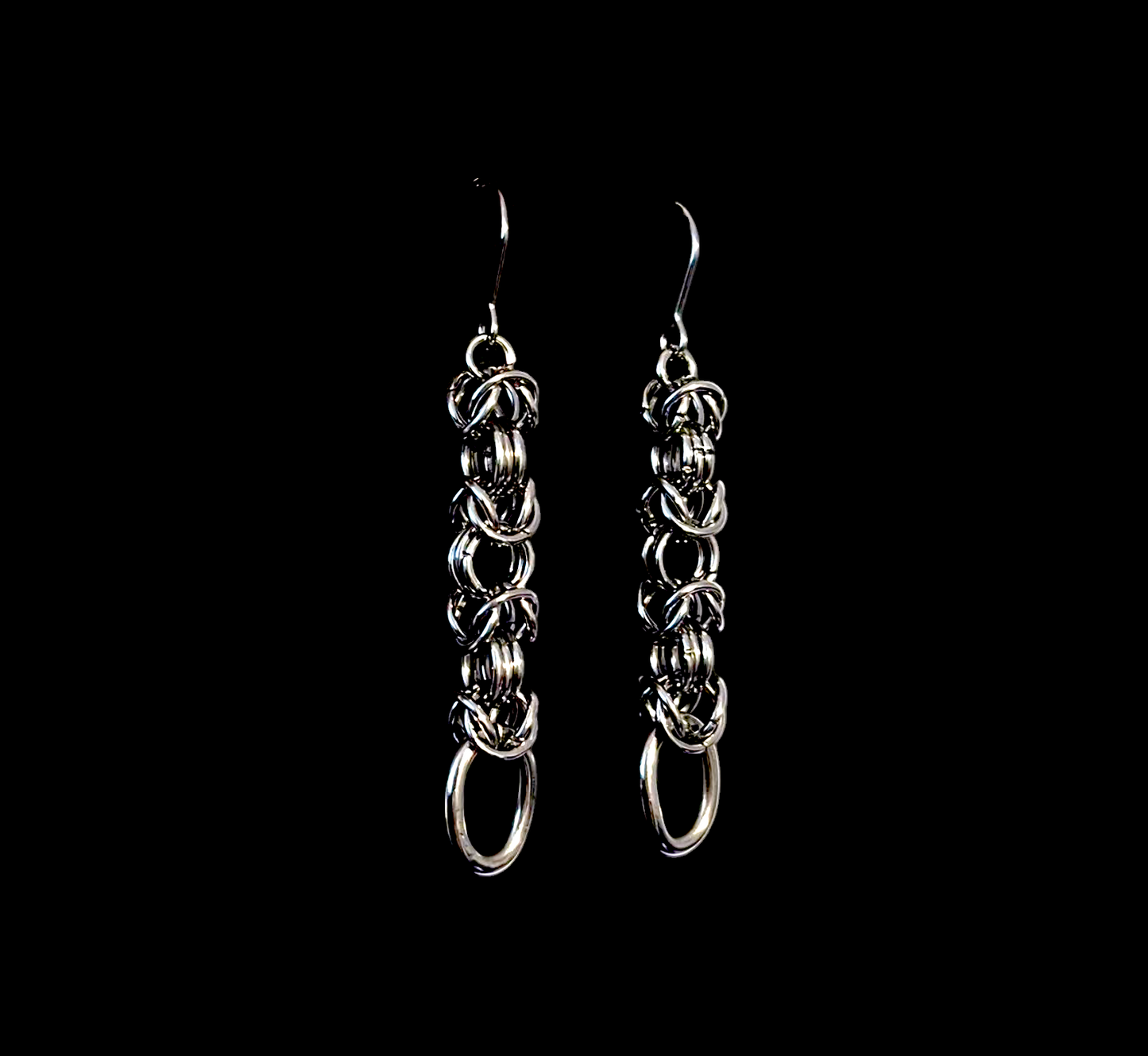 Catena II Chainmail Earrings