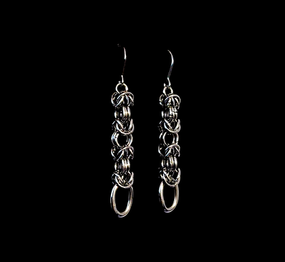 Catena II Chainmail Earrings