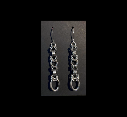 Catena II Chainmail Earrings